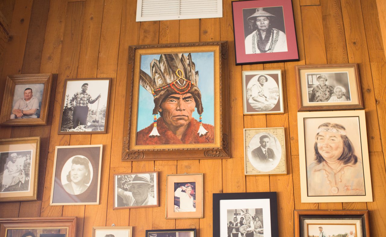 Shoalwater Bay 2016 Culture of Health. Pulling Together for located in the Tribal Center.